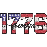 Freedom-1776 - Embroidery Design - FineryEmbroidery